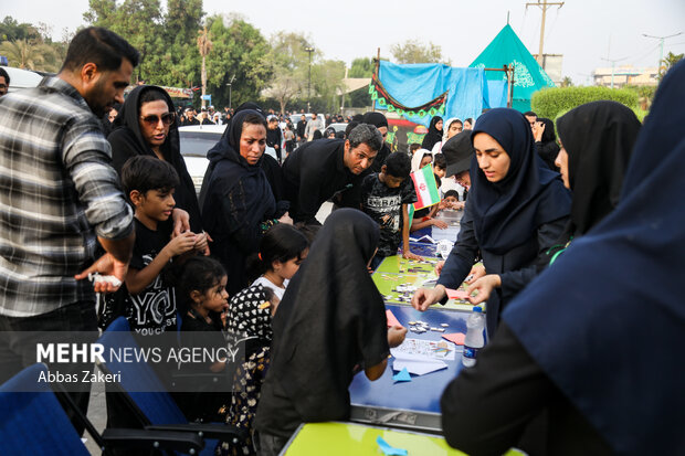 مراسم جاماندگان اربعین حسینی در بندرعباس