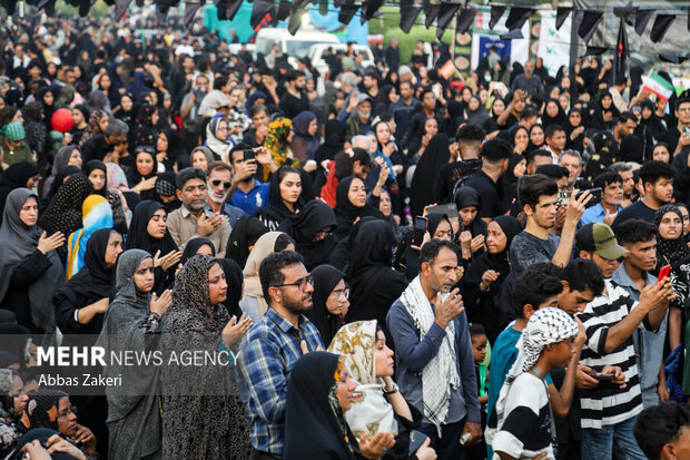 مراسم جاماندگان اربعین حسینی در بندرعباس