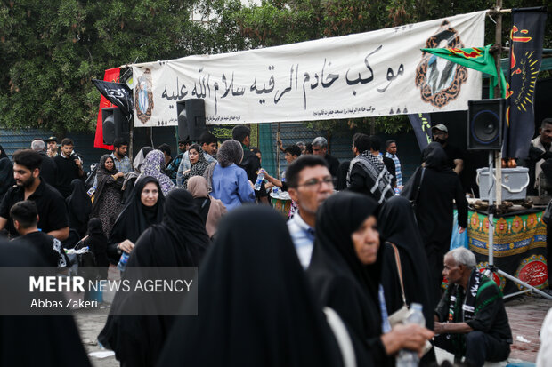 مراسم جاماندگان اربعین حسینی در بندرعباس