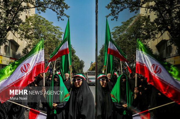 پیاده‌روی جاماندگان اربعین در تبریز