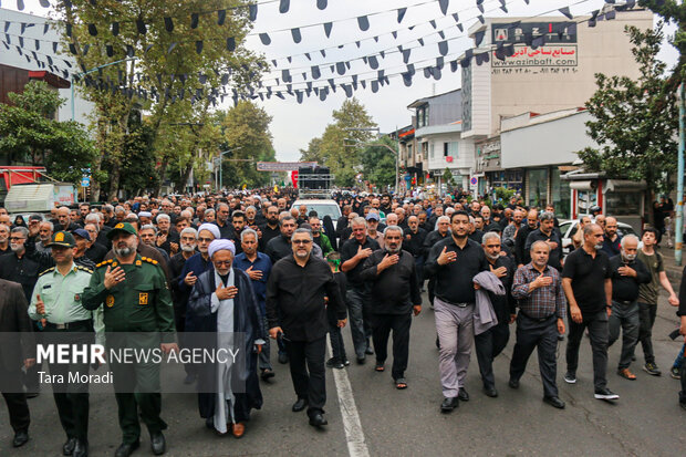 اجتماع بزرگ جا ماندگان حسینی در رشت