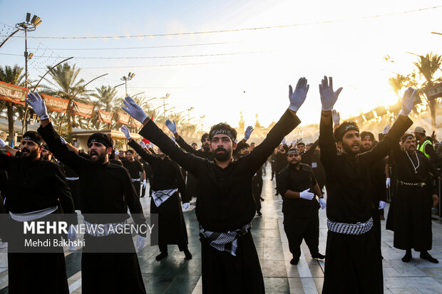 عزاداری اربعین حسینی در بین‌الحرمین