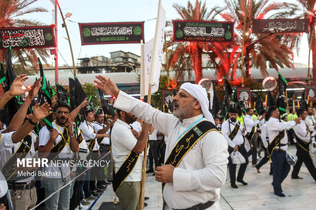 عزاداری قبیله «بنی‌عامر» در بین‌الحرمین