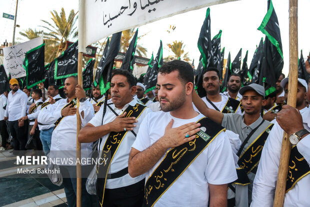 عزاداری قبیله «بنی‌عامر» در بین‌الحرمین