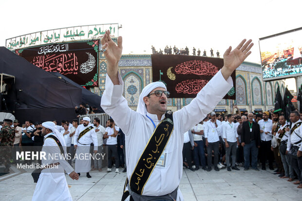 عزاداری قبیله «بنی‌عامر» در بین‌الحرمین