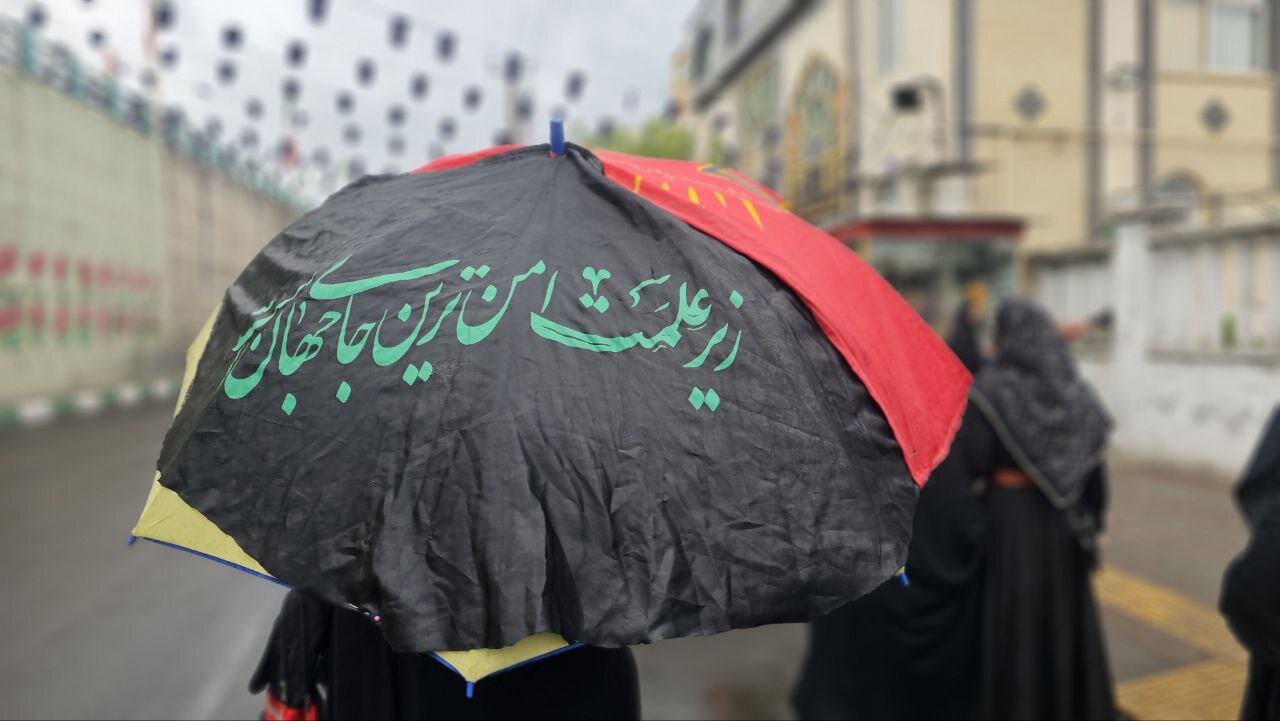 تصاویری از آغاز راهپیمایی جاماندگان اربعین حسینی در رشت