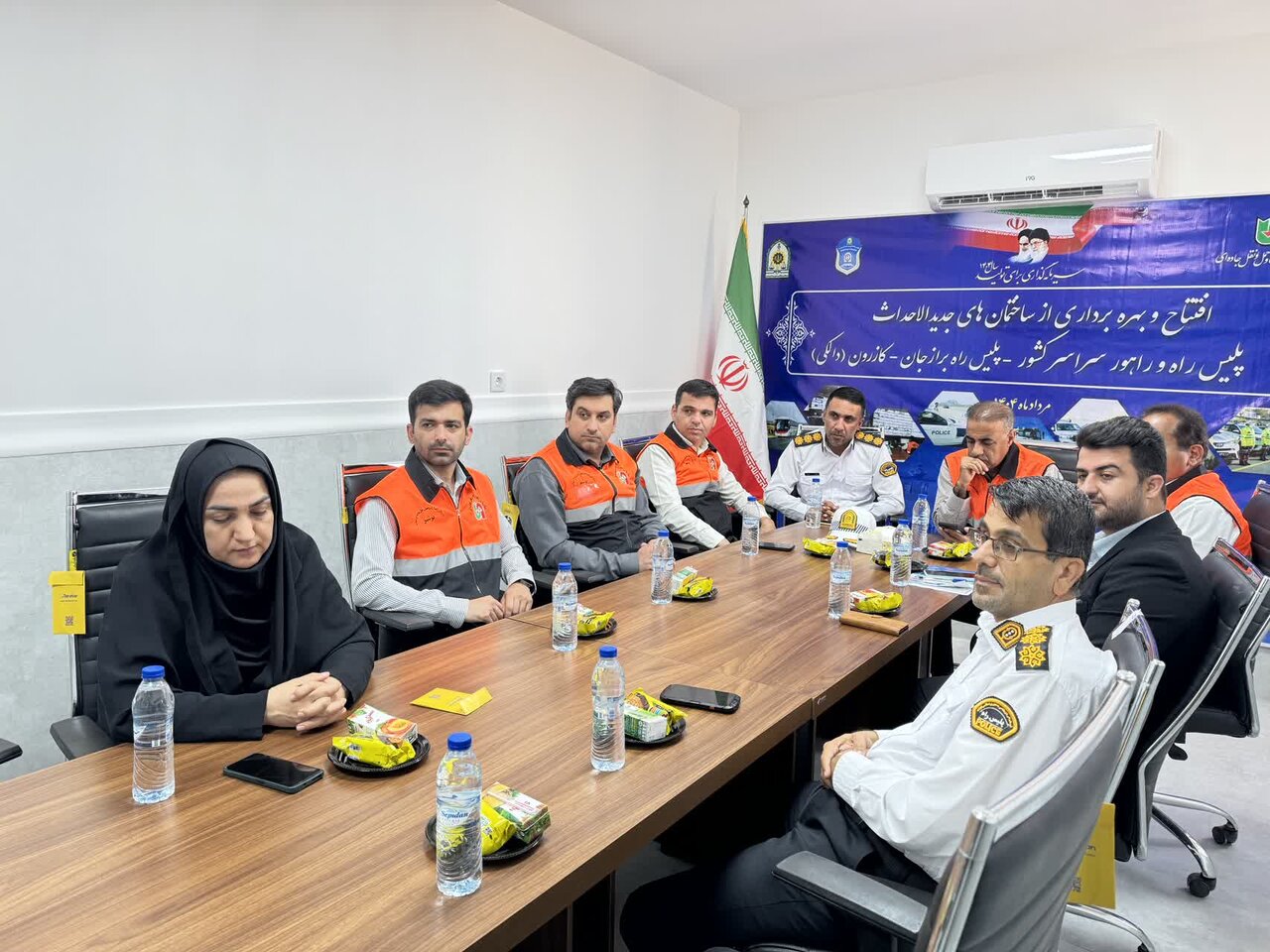 ساختمان الحاقی پاسگاه پلیسراه «دالکی» به بهرهبرداری رسید