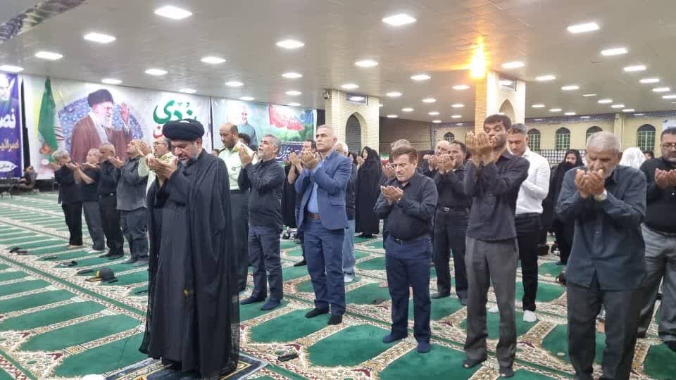 پیاده روی دلدادگان اربعین حسینی در گناوه برگزار شد