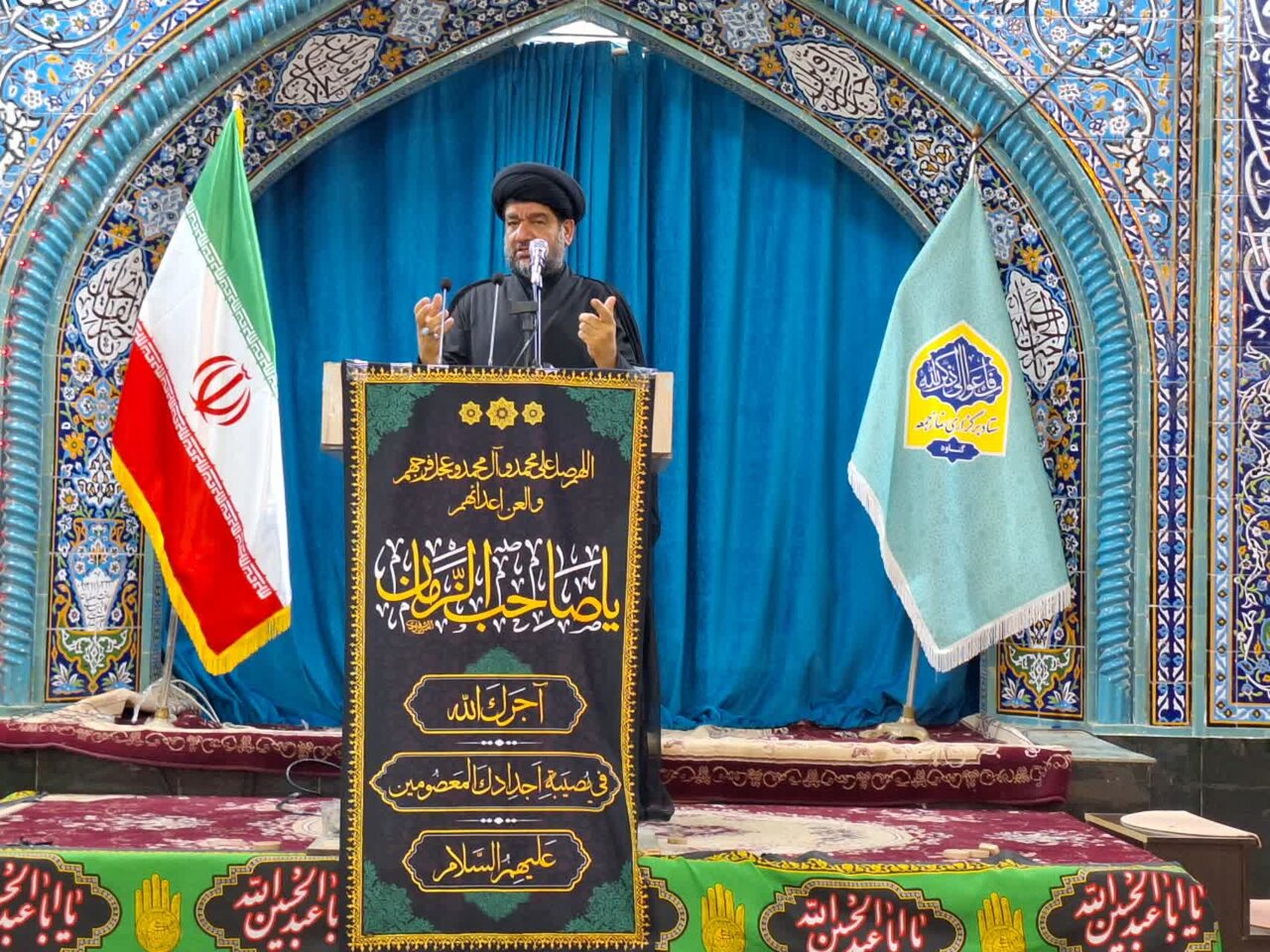 پیاده روی دلدادگان اربعین حسینی در گناوه برگزار شد