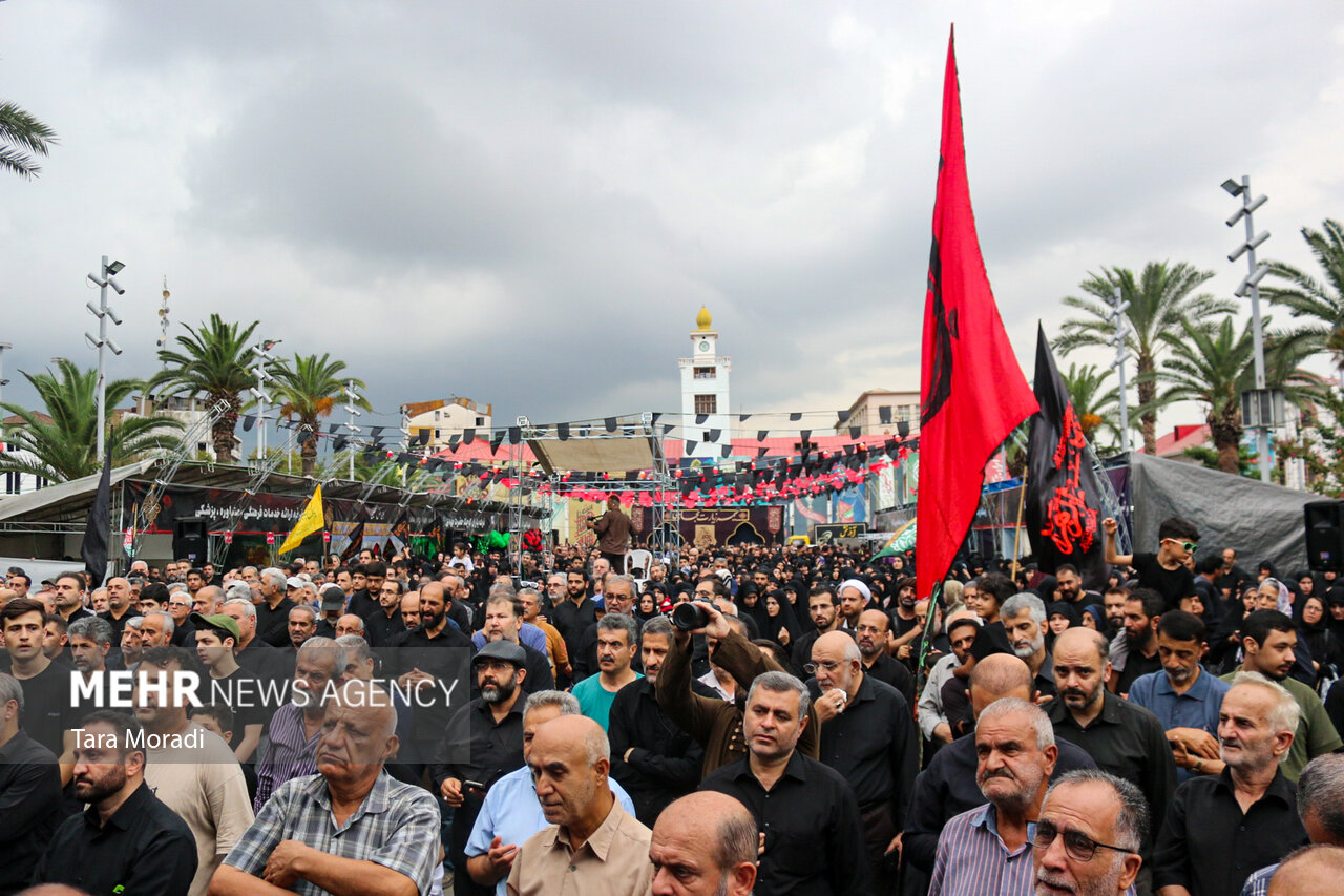 اجتماع جاماندگان اربعین در رشت اجتماع جاماندگان اربعین در رشت