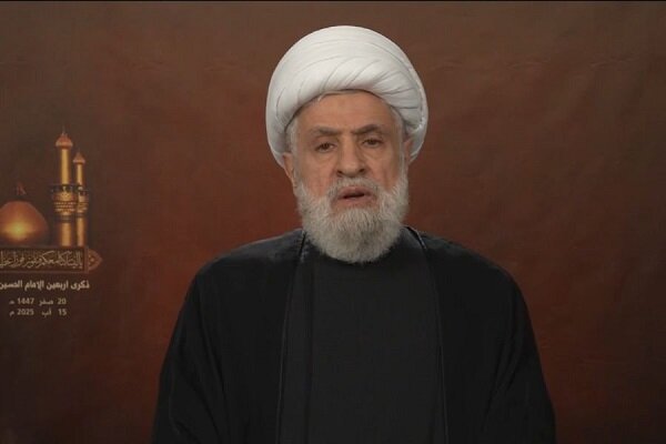 شیخ نعیم قاسم: مقاومت سلاحش را تحویل نخواهد داد؛ کربلایی خواهیم جنگید