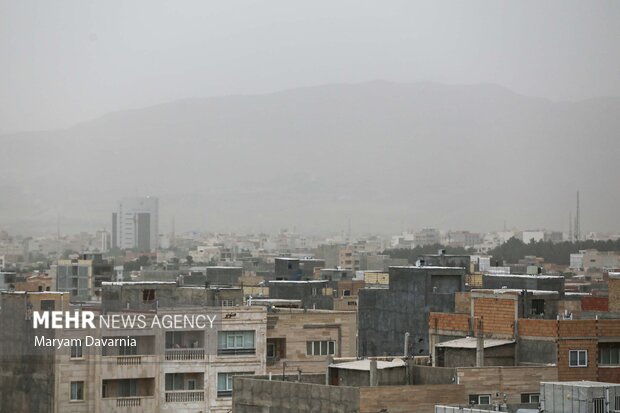 بجنورد در وضعیت قرمز آلودگی هوا
