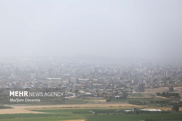 بجنورد در وضعیت قرمز آلودگی هوا
