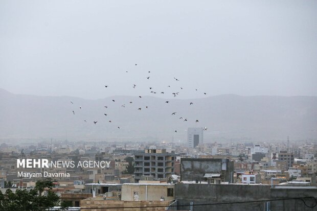 بجنورد در وضعیت قرمز آلودگی هوا