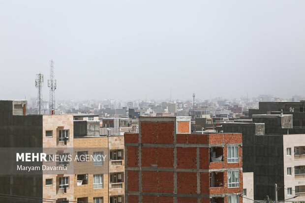 بجنورد در وضعیت قرمز آلودگی هوا