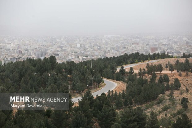 بجنورد در وضعیت قرمز آلودگی هوا