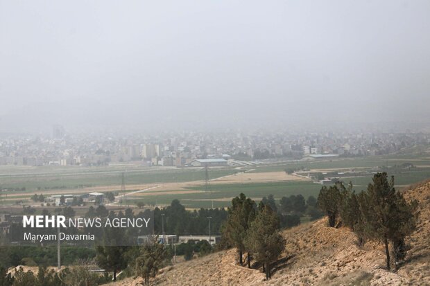 بجنورد در وضعیت قرمز آلودگی هوا