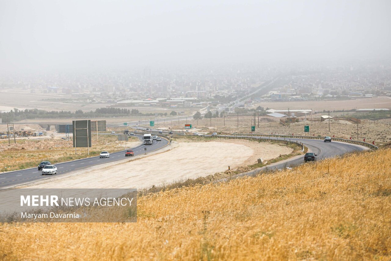 نفسهای بجنورد به شماره افتاد؛ گردوغبار مهمان ناخوانده خراسان شمالی