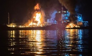 South Koran oil tanker catches fire, kills 1, injures 2
