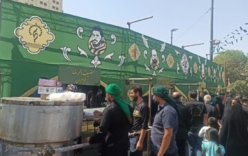 ۱۷ موکب خادم‌یاری مازندران در مشهد مقدس برپا شد