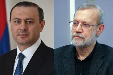 Laricani, Ermeni mevkidaşı Grigoryan'ı İran'a davet etti