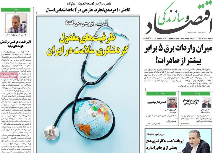 روزنامه‌های اقتصادی