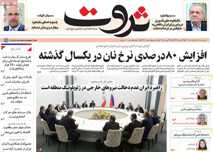 روزنامه‌های اقتصادی