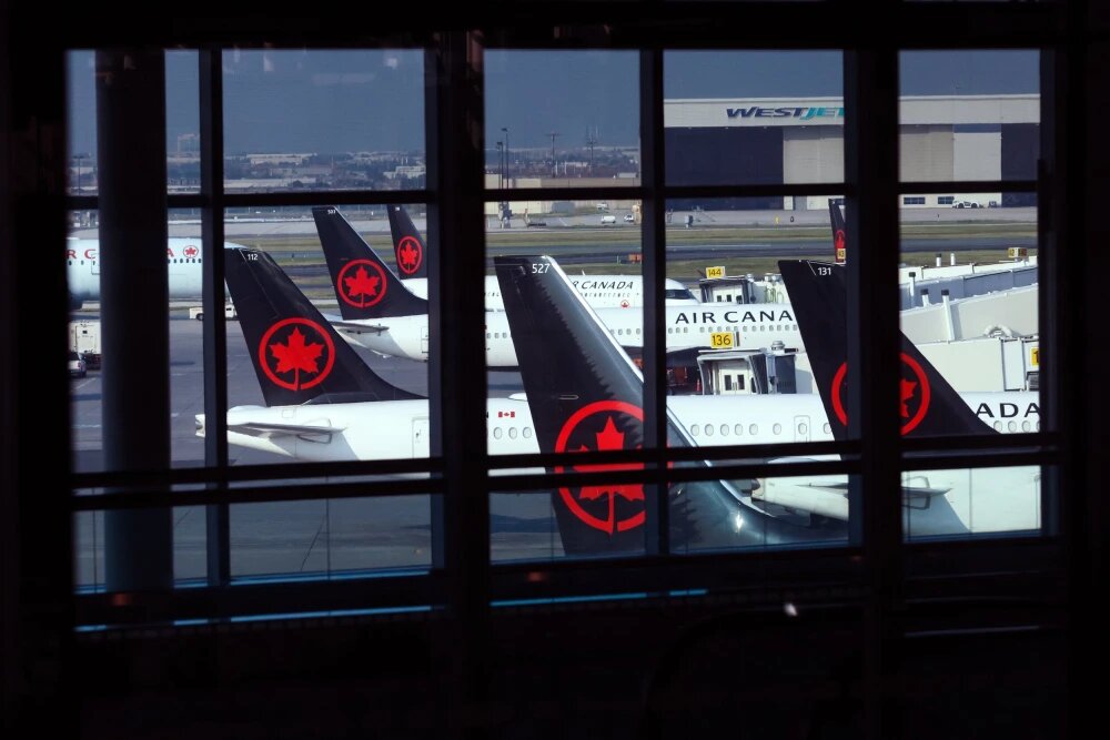 Air Canada suspends all op. as flight attendants go on strike