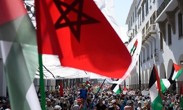 Fas'ta Gazze'deki gazetecilerin katledilmesine protesto