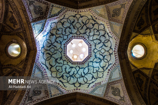 سقف حمام وکیل شیراز