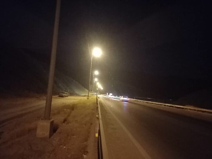 گردنه «دالکی- کنارتخته» روشن شد گردنه «دالکی- کنارتخته» روشن شد