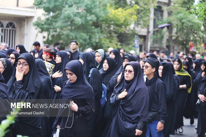مراسم جاماندگان اربعین در اردبیل