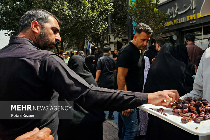 مراسم جاماندگان اربعین در استان‌ها
