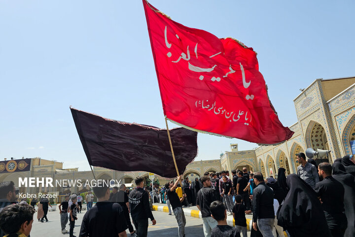 مراسم جاماندگان اربعین در استان‌ها