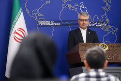 Press conference of Iranian Foreign Ministry spokesman