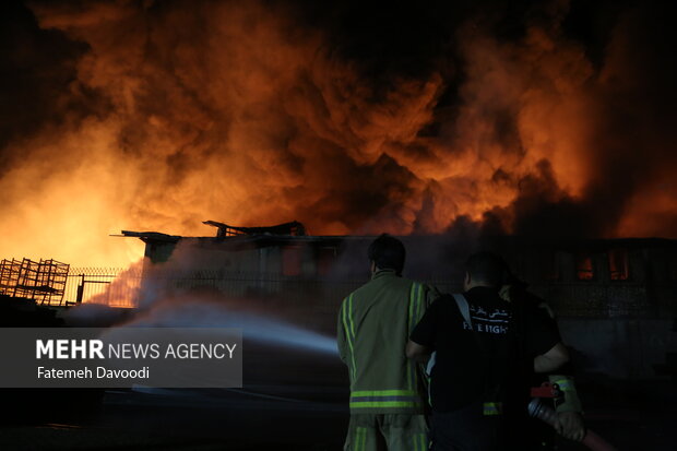 حادثه آتشسوزی ری ناشی از سهلانگاری است