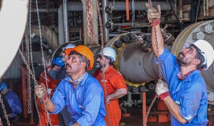 سکوی ۱۰ قلب عملیاتی فازهای میانی پارس جنوبی؛ تعمیرات با توان داخلی