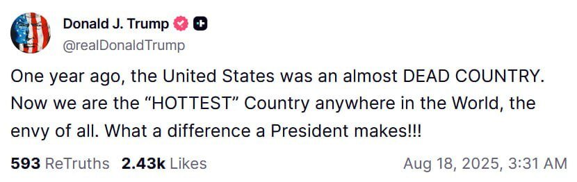 Trump: It matters who is president!