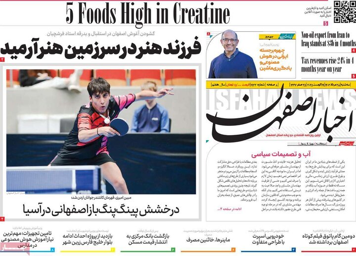 روزنامه‌های اصفهان