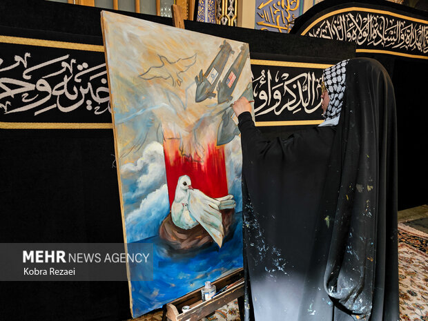 مراسم قرآنی «فرشتگان مقاومت» در حرم امام رضا (ع)