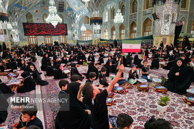 مراسم قرآنی «فرشتگان مقاومت» در حرم امام رضا (ع)