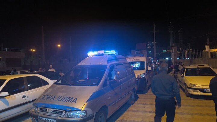 لحظاتی پس از انفجار شب گذشته در ملارد