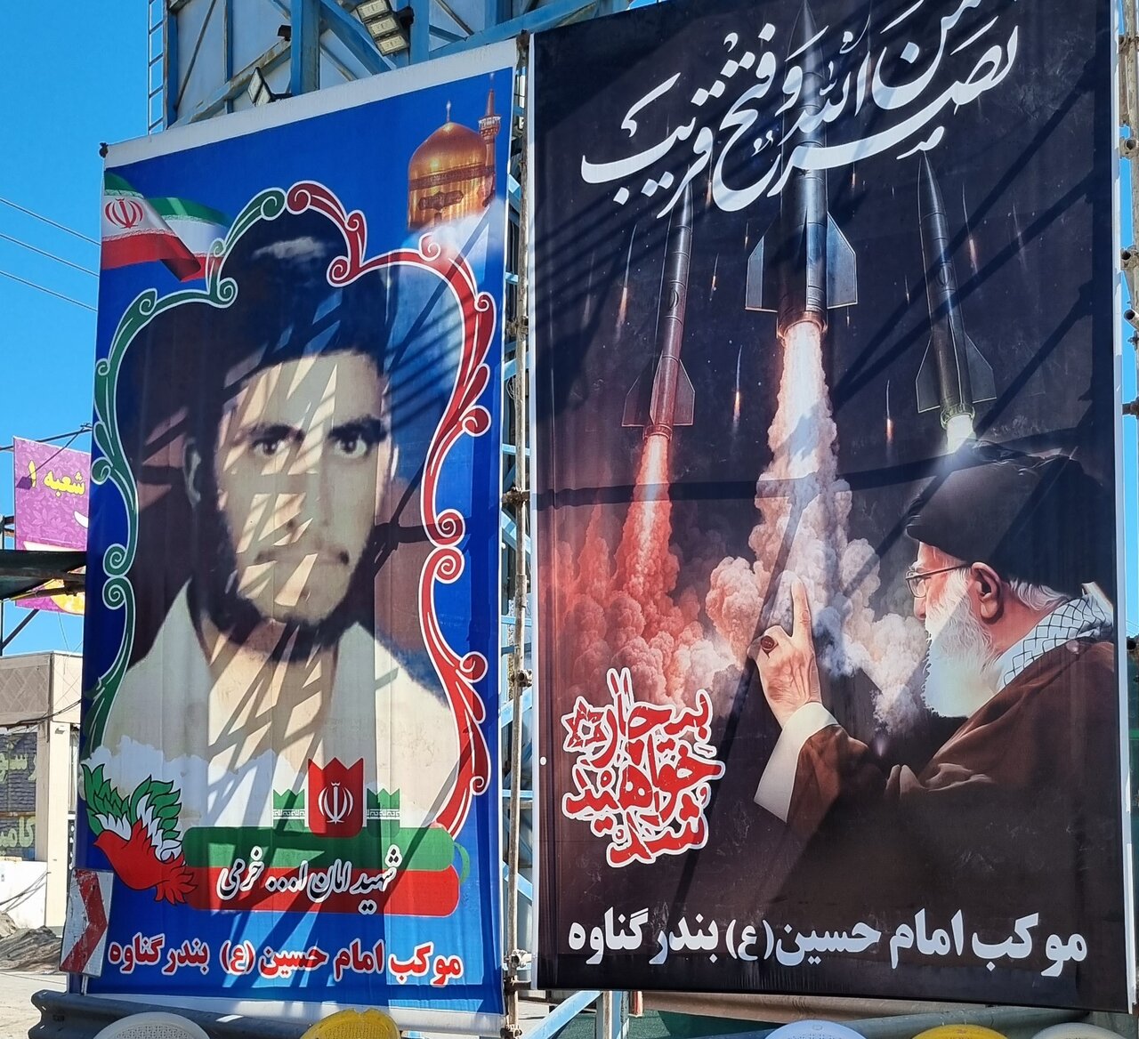 موکب امام حسین (ع) گناوه در مشهد مأمن زائران رضوی است