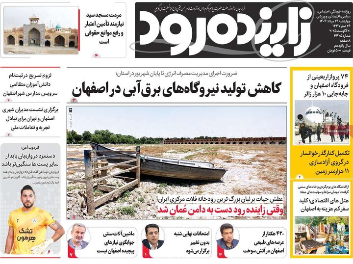 روزنامه‌های اصفهان