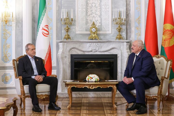 پزشکیان: ایران و بلاروس در خیلی از مواضع اشتراک نظر دارند