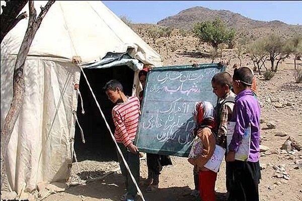 زخم کهنه آموزش برای عشایر استان بوشهر؛ تحصیل در چادرهای بدون‌ امکانات