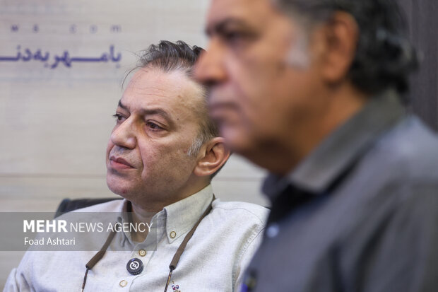 نشست خبرگزاری مهر با بازیگران و عوامل سریال مهمان کشی 