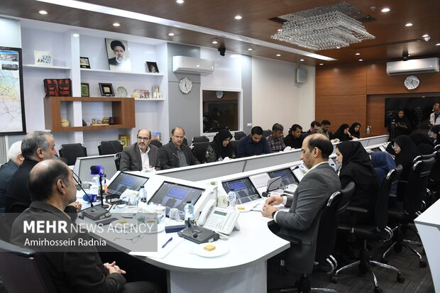 نشست خبری استاندار خراسان جنوبی در بیرجند