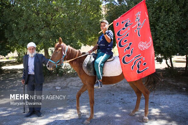 پا در رکاب، دل در حرم؛ روایت شش سال سفر معنوی سوارکاران خراسان شمالی