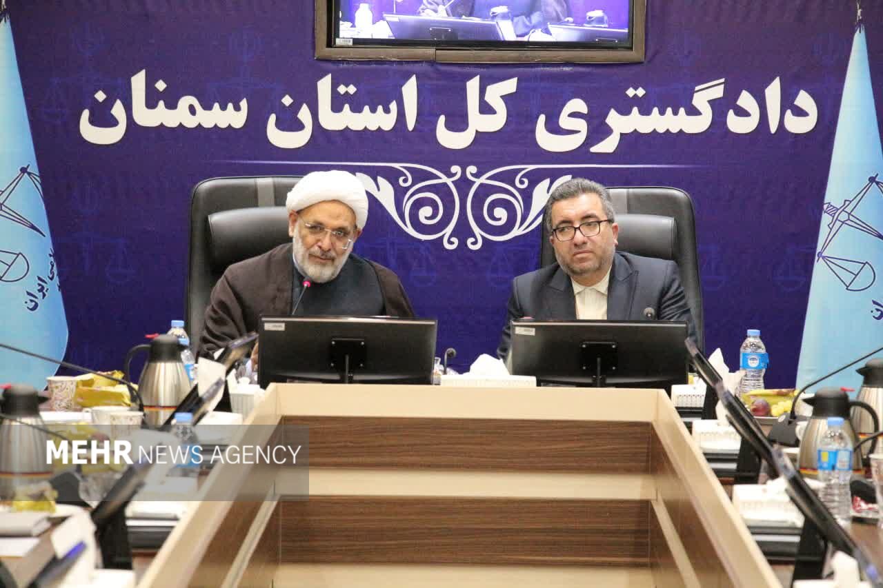 استان،قضائي،سمنان،دادگستري،درصد،كشور،اكبري،فقره،آرا،كيفري